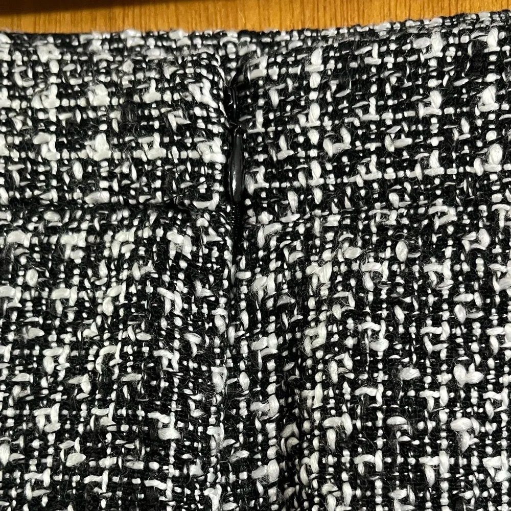 Worthington Black and White Speckled Size 10 Pencil Skirt - Picture 8 of 9